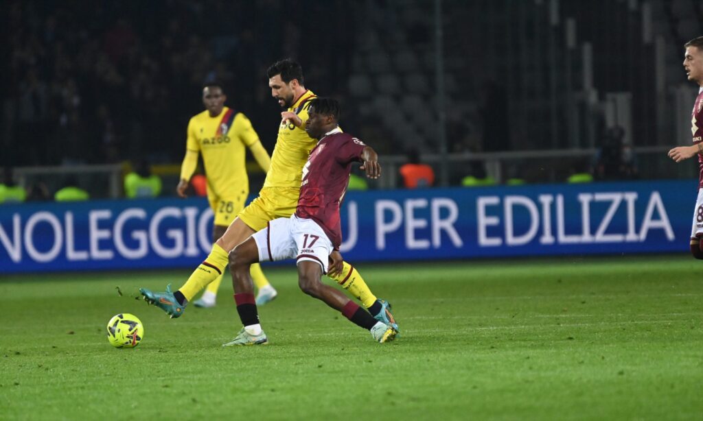 Soriano in un Torino-Bologna