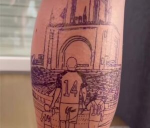 Il tatuaggio di Santiago