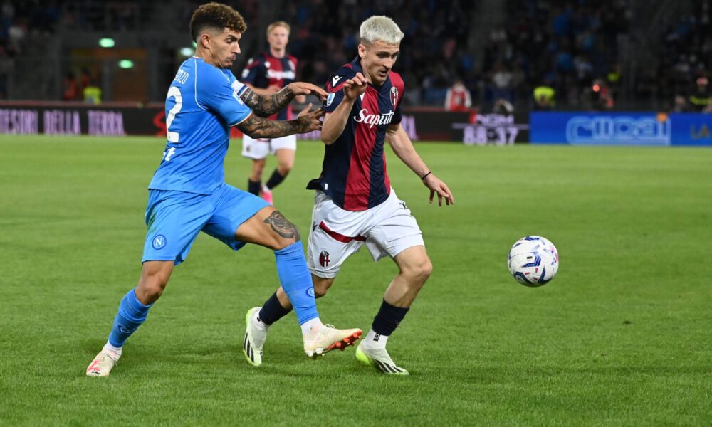 L'andata Bologna-Napoli (©Bologna Fc1909)