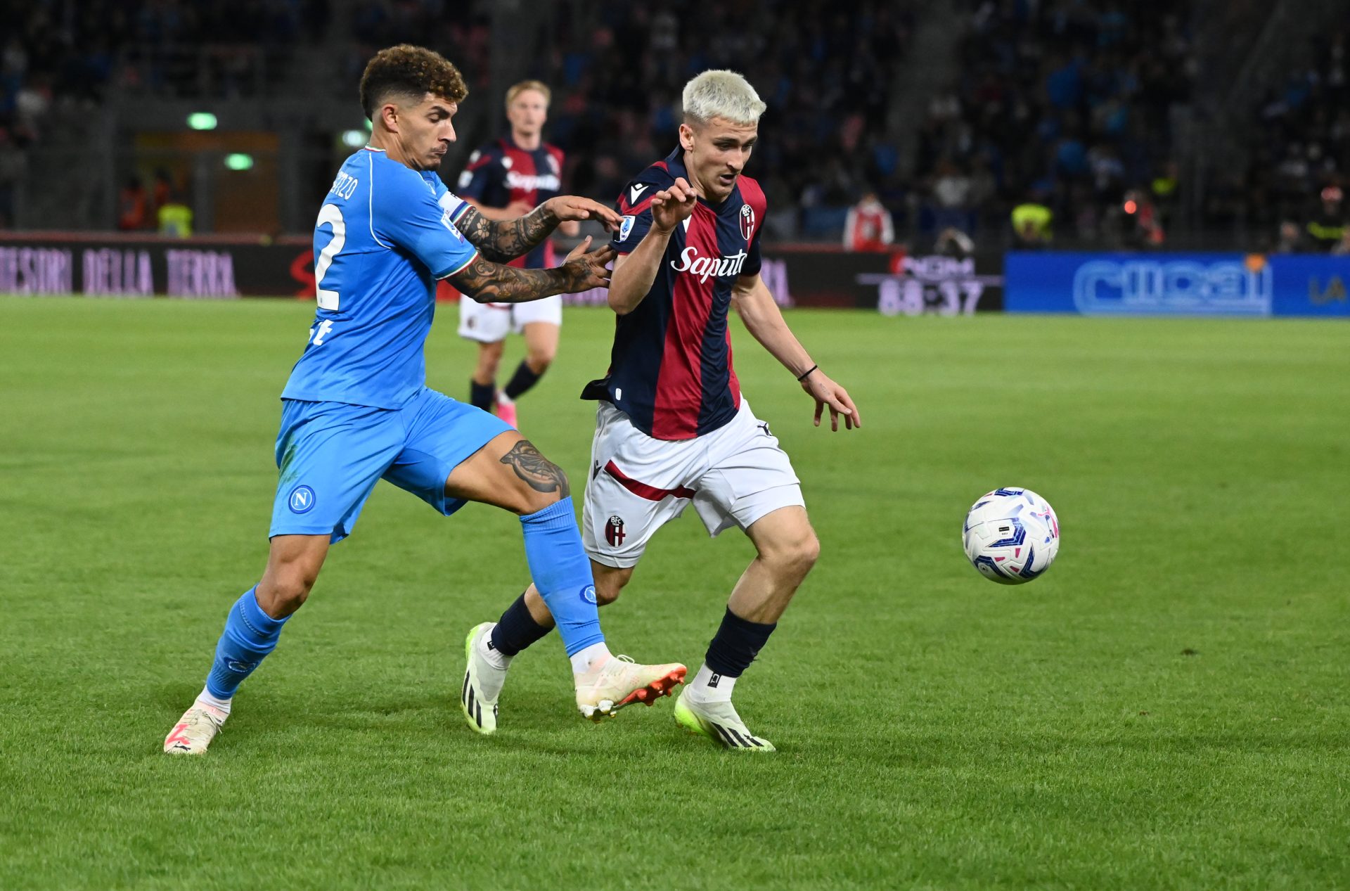 L'andata Bologna-Napoli (©Bologna Fc1909)