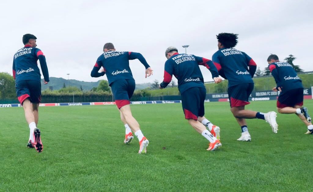 Allenamento pre Torino-Bologna (© Bologna FC 1909)