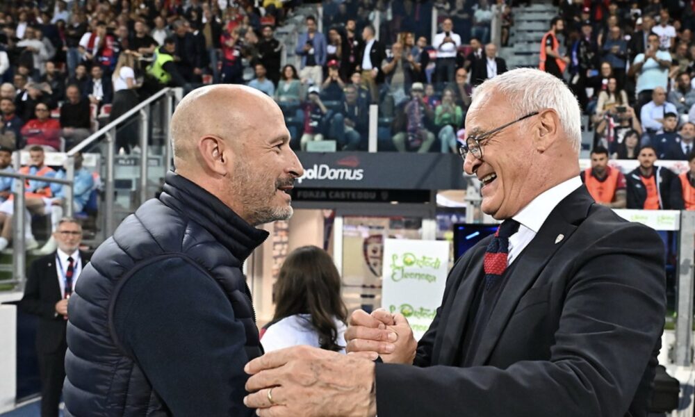 Vincenzo Italiano e Claudio Ranieri (© ACF Fiorentina)