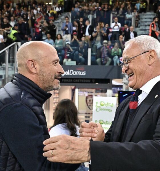 Vincenzo Italiano e Claudio Ranieri (© ACF Fiorentina)