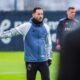 Domenico Tedesco, in allenamento col Belgio