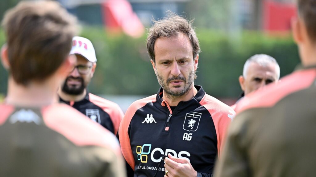 Alberto Gilardino in allenamento