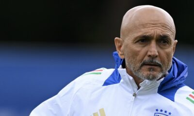 Luciano Spalletti in allenamento a Euro2024 (© FIGC)