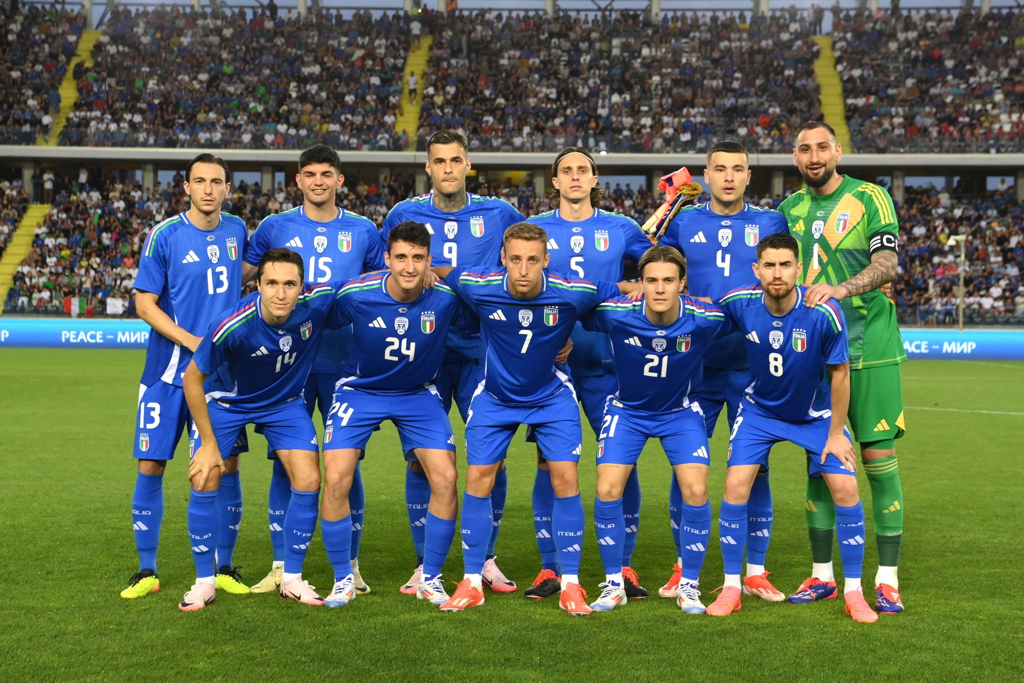 Nazionale, Italia-Bosnia, esordio dal 1’ di Calafiori