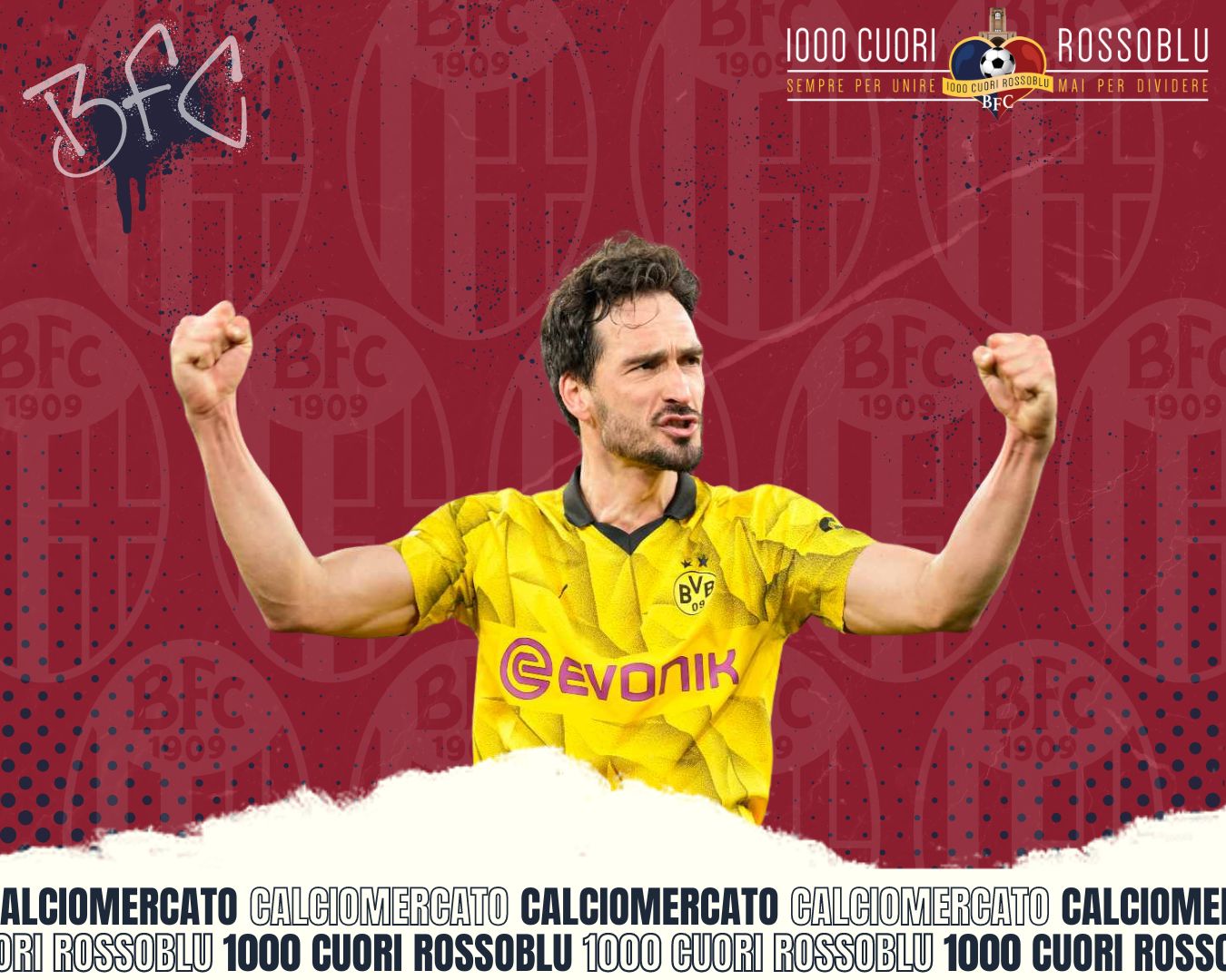 Mats Hummels nel mirino del Bologna, calciomercato svincolati