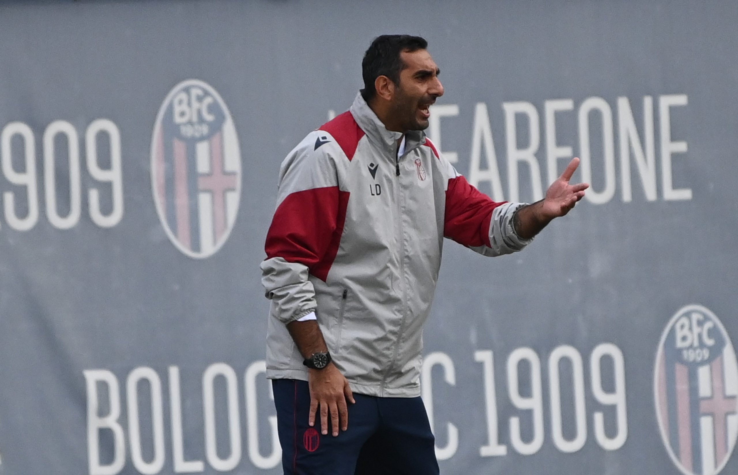 Luigi Della Rocca, allenatore Bologna Under 18 (Foto Bologna Fc)