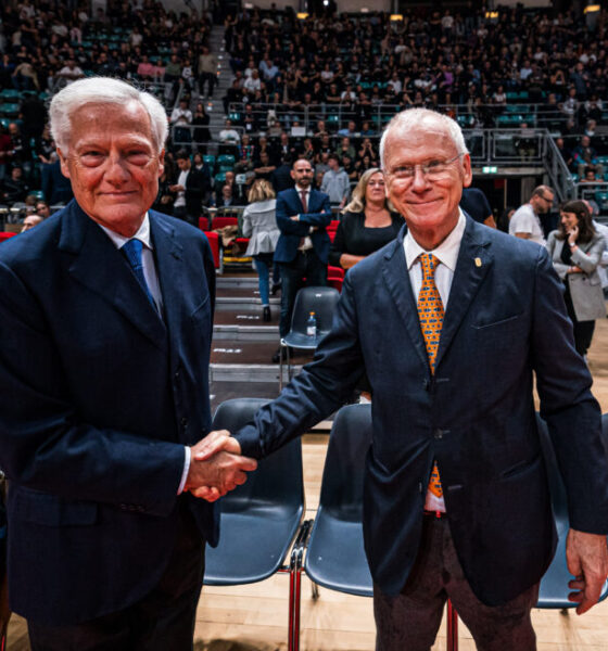 Massimo Zanetti e Carlo Gherardi (©Virtus Pallacanestro) Bologna Crif