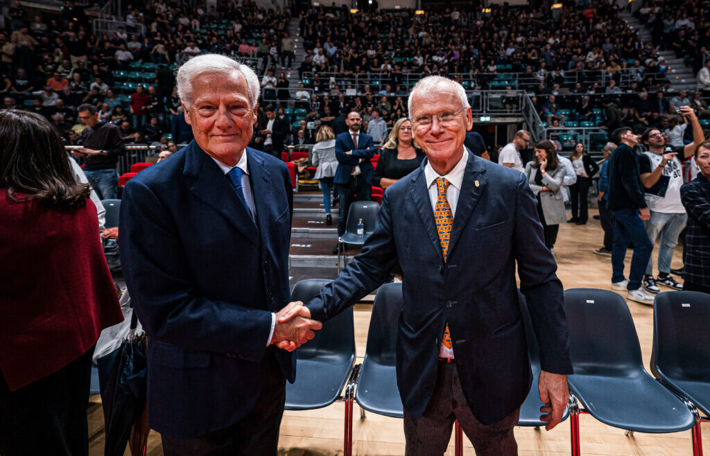 Massimo Zanetti e Carlo Gherardi (©Virtus Pallacanestro)