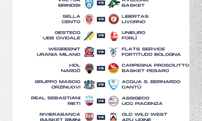 Il calendario della prima giornata