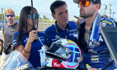 Alessandro Delbianco prima di Gara 2 del CIV SBK a Misano per il Round 4