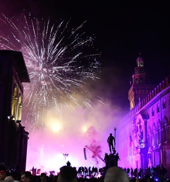 Bologna festa Champions League - prevendita per #BfcMonaco (@Michael Mucci)