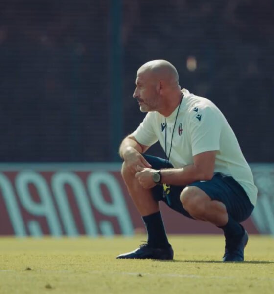 Vincenzo Italiano, al lavoro a Casteldebole per preparare la stagione Champions del Bologna