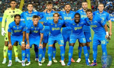 La formazione dell’Empoli alla prima giornata