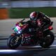 Michele Pirro in azione nella notturna della Racing Night a Misano