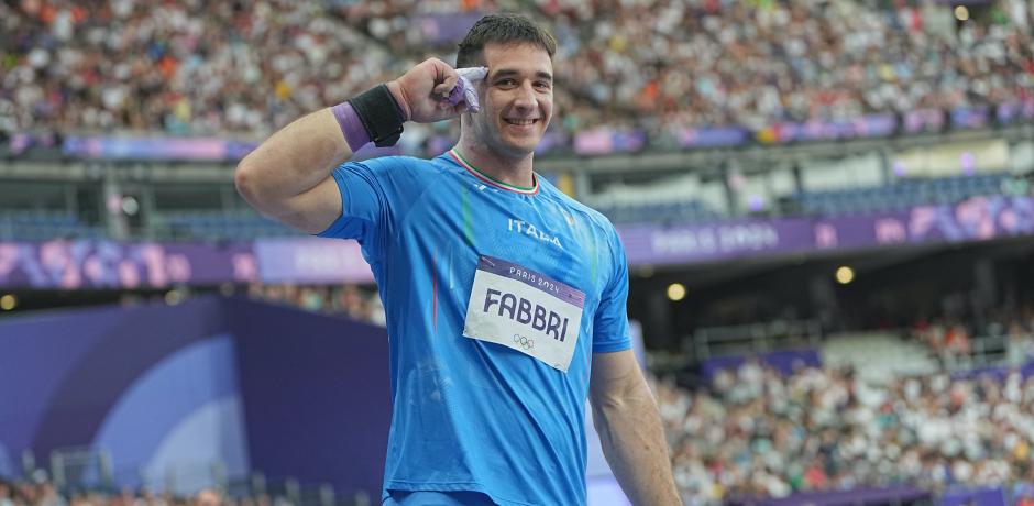 Bene gli azzurri. Leonardo Fabbri (©foto grana/FIDAL)