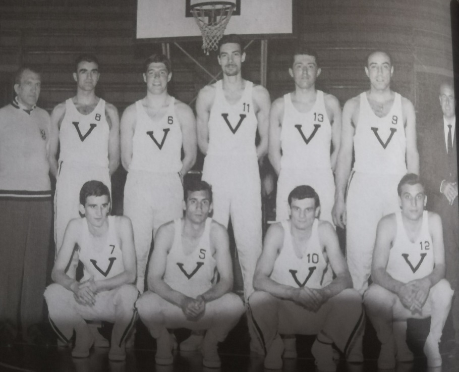 La Virtus del campionato 1961/62