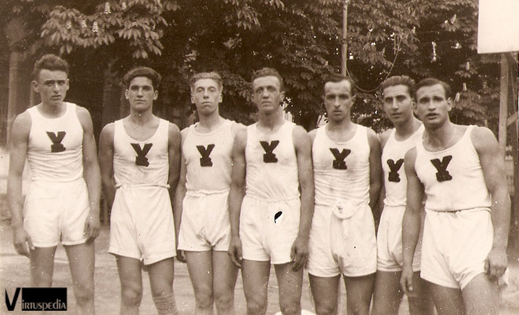 La Virtus 1936/37. Torneo volante nel 1936