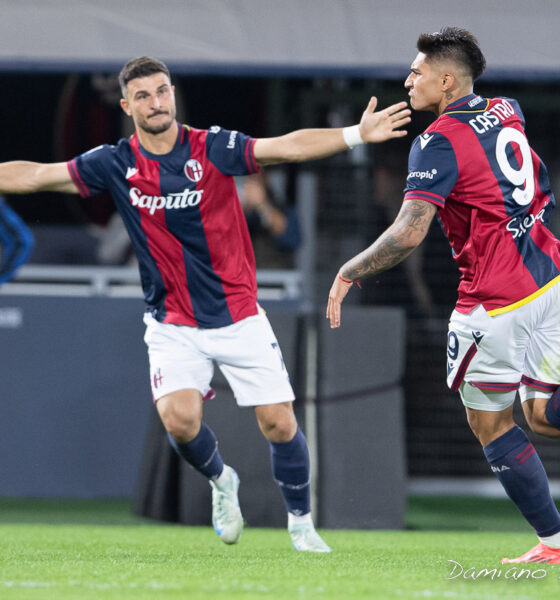 Riccardo Orsolini e Santiago Castro (© Damiano Fiorentini) Bologna Roma