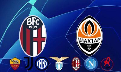 Bologna - Shakhtar Donetsk, Champions League