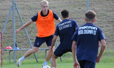 Maksym Vorobiei in allenamento