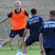 Maksym Vorobiei in allenamento