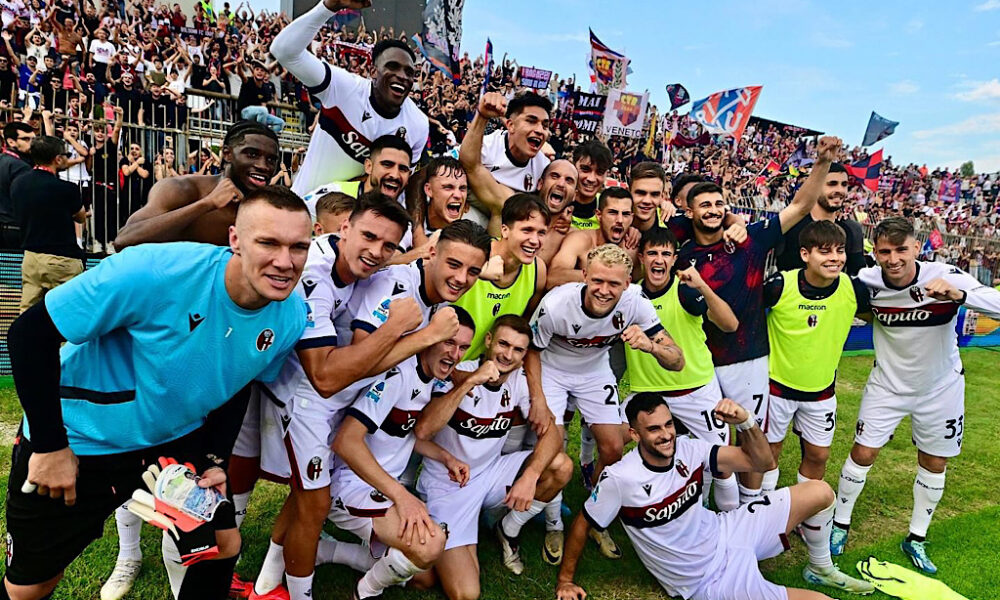 La prima vittoria del Bologna di Italiano