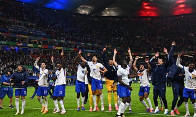 La Francia festeggia la semifinale di Euro2024