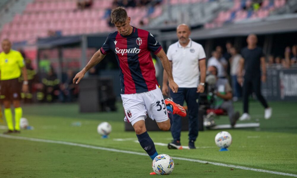 Juan Miranda al cross in Bologna-Empoli