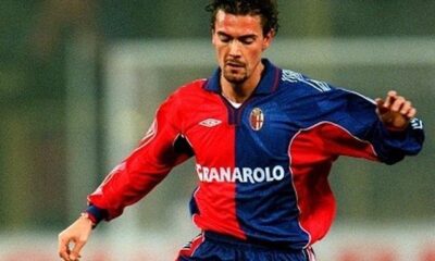 Jonatan Binotto con la maglia del Bologna