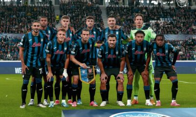 L’Atalanta prima della sfida di Champions contro l’Arsenal