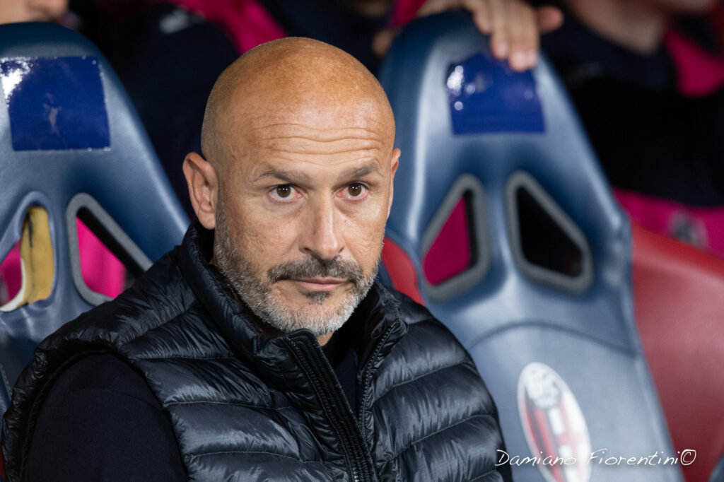 Vincenzo Italiano (© Damiano Fiorentini) durante Bologna -Atalanta