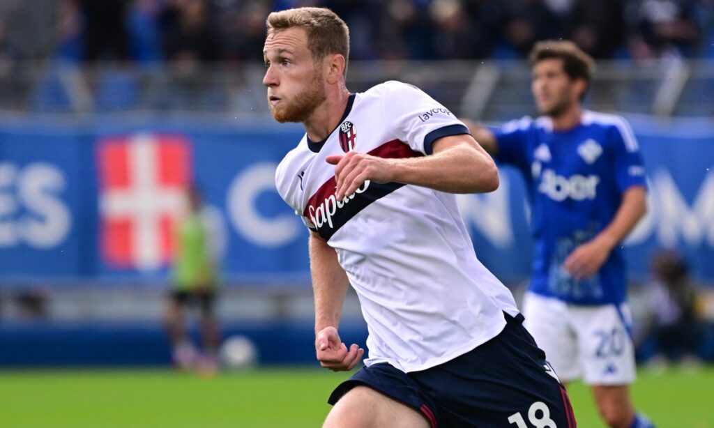 Tommaso Pobega durante Como-Bologna (©Bologna Fc 1909)