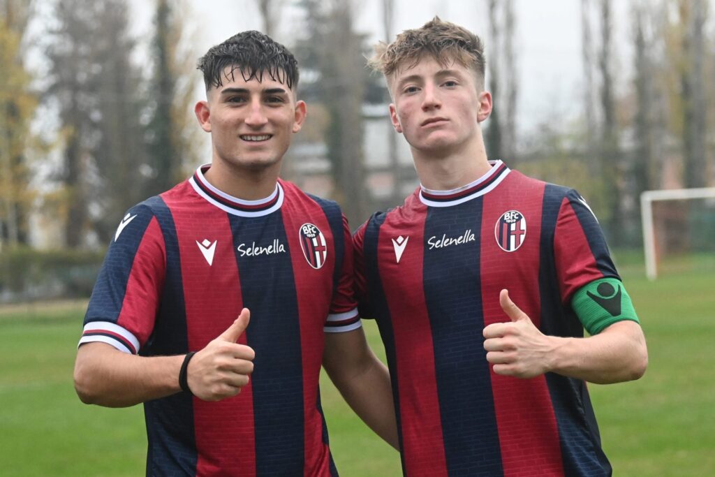 Anatriello e Mazia ai tempi del Bologna U18