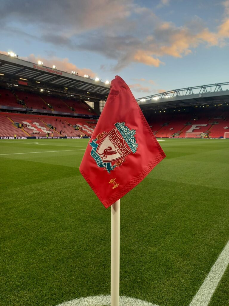 Bandierina Anfield Stadium