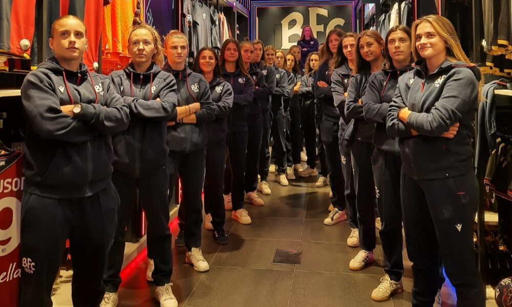 Il Bologna femminile al BFC Store