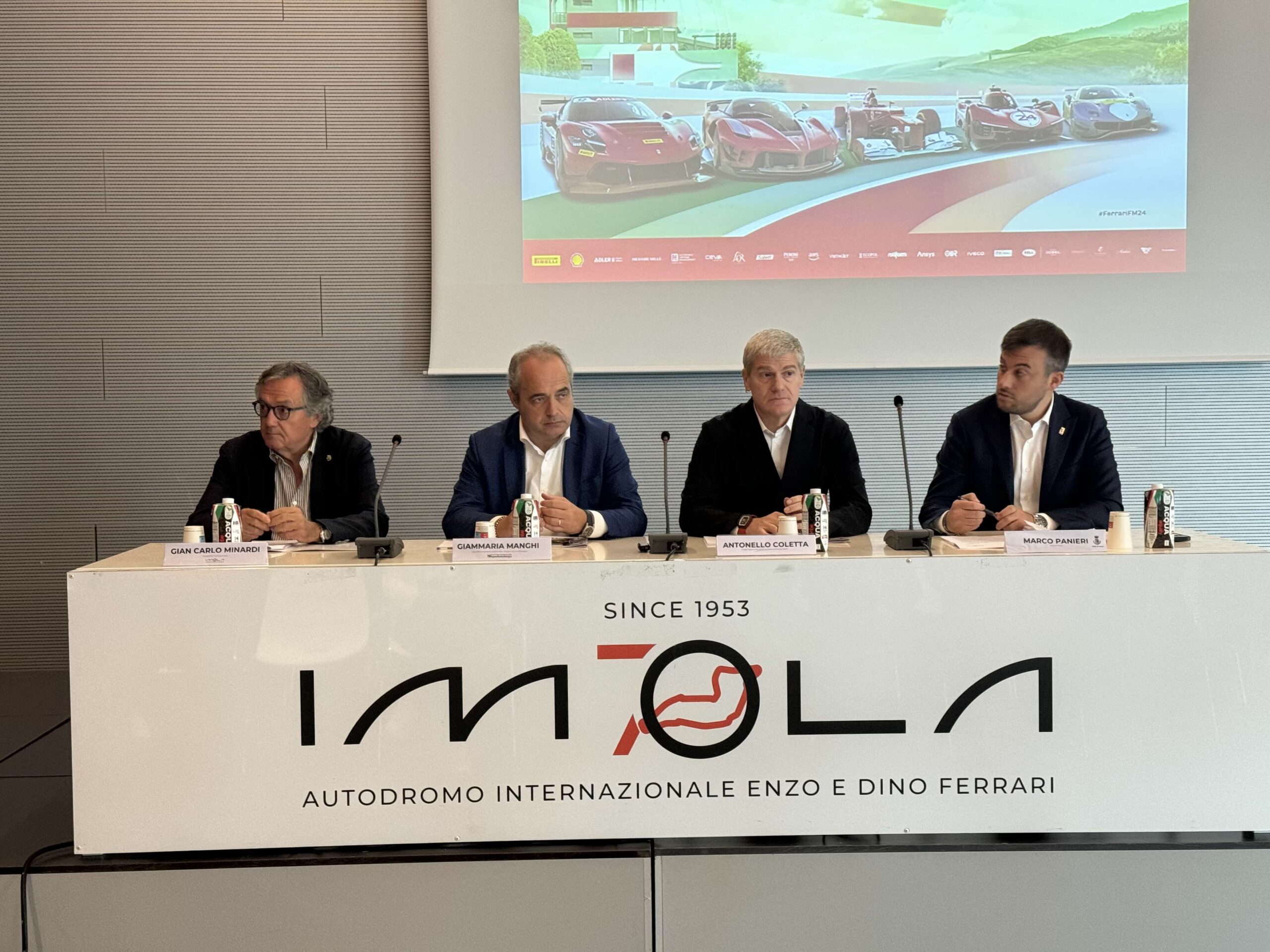 La conferenza stampa di presentazione delle Finali Mondiali Ferrari 2024 (© 1000 Cuori Rossoblu)