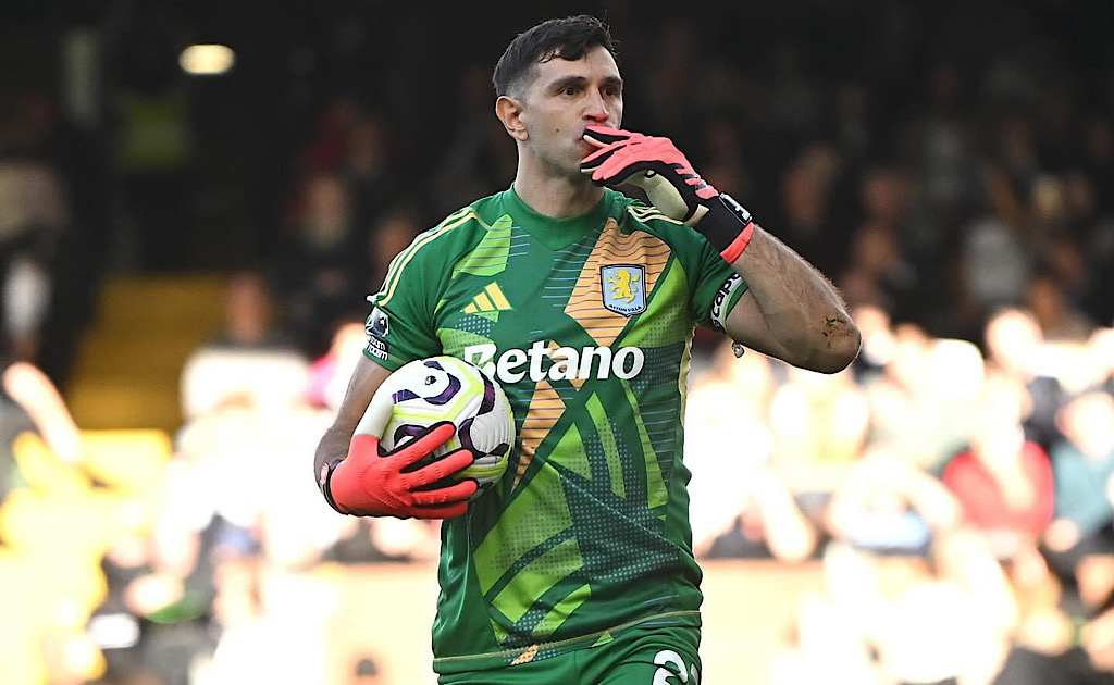 Emiliano Martinez, portiere dell’Aston Villa (Fonte: Aston Villa FC)