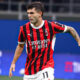 Christian Pulisic in azione con la maglia del Milan