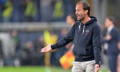 Alberto Gilardino sulla panchina del Genoa