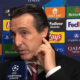 Unai Emery, tecnico dell’Aston Villa, post match Champions League