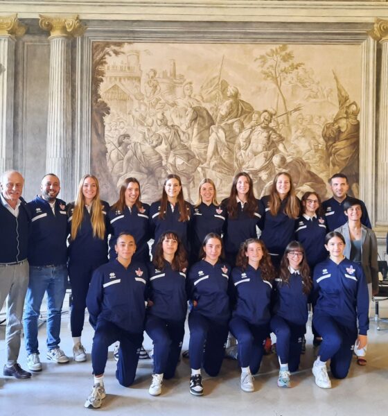 Il Volley Team Bologna alla conferenza stampa di presentazione della stagione 24-25