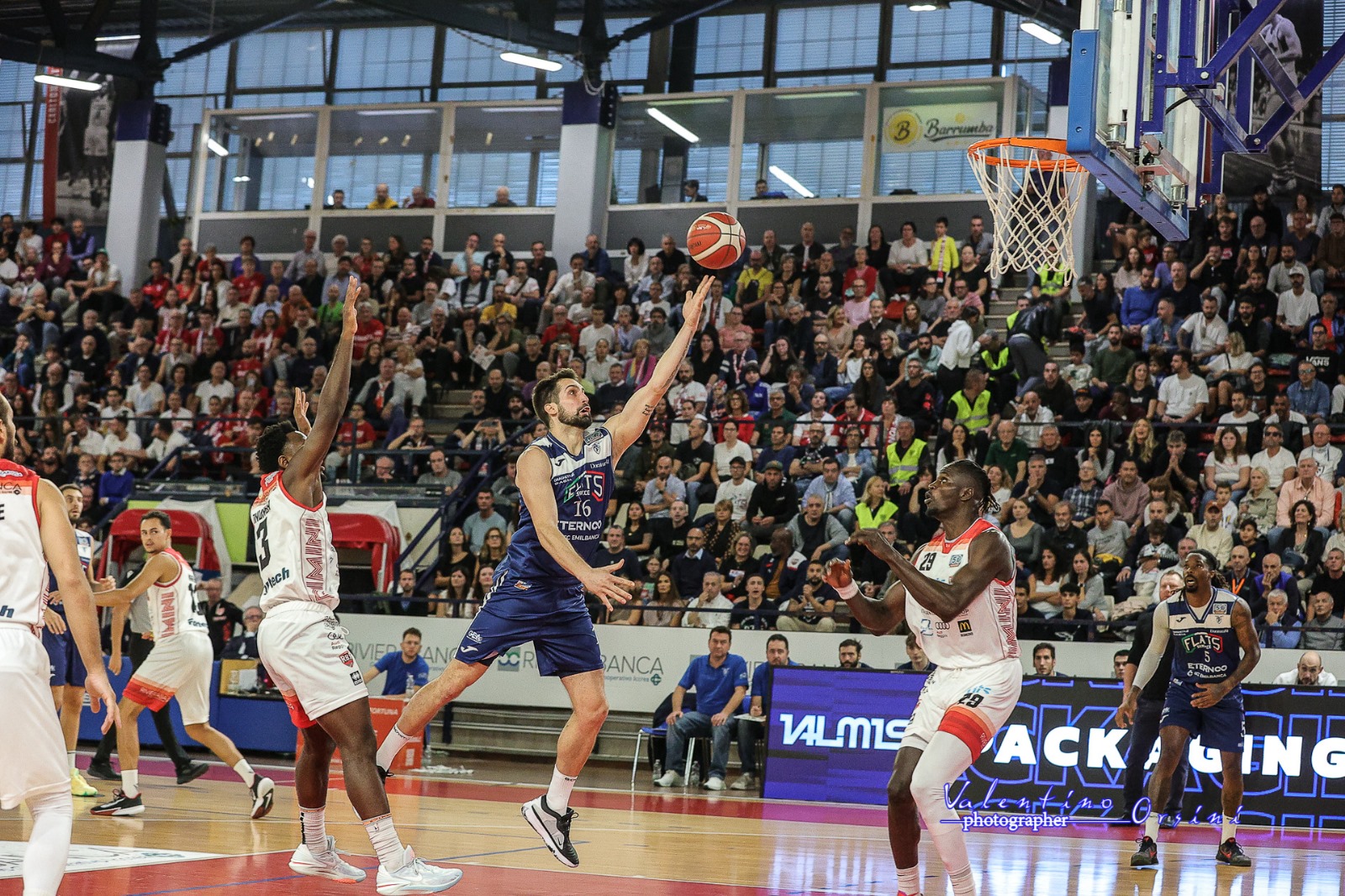 Rivierabanca Basket Rimini - Fortitudo Flats Service Bologna (©Valentino Orsini - Fortitudo Flats Service Bologna)