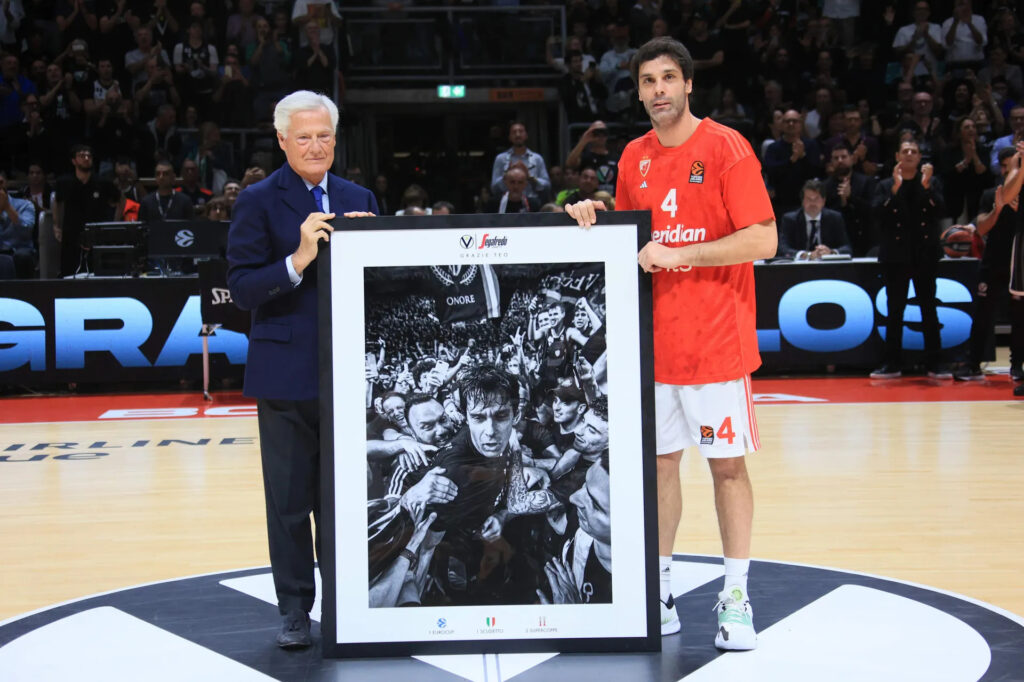 Il ritorno di Teodosic a Bologna (©Euroleague)