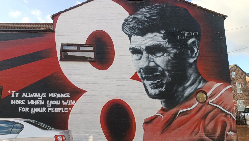 Murales Gerrard Anfield