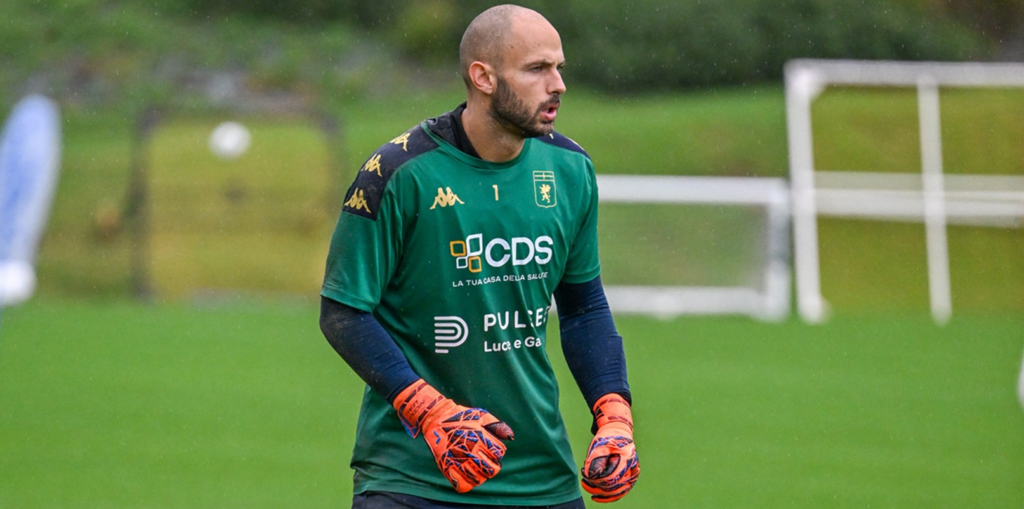 Nicola Leali, secondo portiere del Genoa