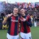 Due goleador del Dall'Ara nel 4 a 0 contro il Lecce (Jens Odgaard e Sam Beukema) ©Bologna Fc 1909