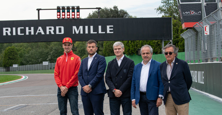 Un momento della presentazione delle Finali Mondiali Ferrari 2024 (© Ferrari)